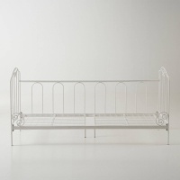 Банкетка Металлическая Cidia 74 x 193 cm белый LA REDOUTE INTERIEURS  фото, kupilegko.ru